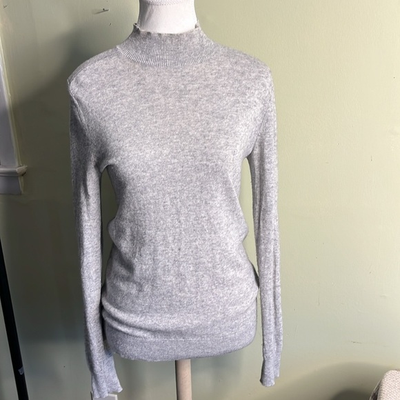 Banana Republic Filpucci mockneck pullover sweater merino fine wool, cashmere - Picture 1 of 11